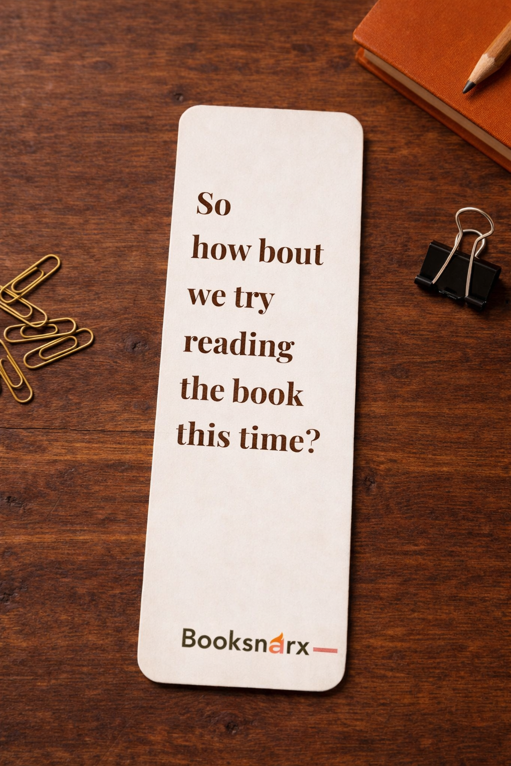 So How Bout We Try Reading The Book This Time?